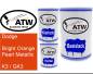 Preview: Dodge, Bright Orange Pearl Metallic, K3 / GK3: 500ml Lackdose + 500ml Klarlack + 250ml Härter - Set, von ATW Autoteile West.